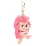 Breloques en peluche en forme de hérisson - aspect hérisson de dessin animé, pleines de gentillesse, surface lisse et agréable au toucher, décoration de porte-clés de voiture pour femmes