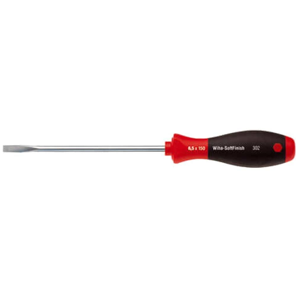 Wiha 302 Soft Grip Parallel Slotted Screwdriver 8mm 175mm