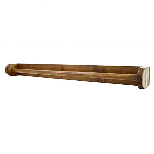 Vm decor Towel Rail Wall Mounted Wooden Towel Rack Bathroom Towels Holder 73 cm-image-5