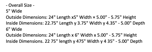 Miniatura 2 de 24" Rustic Planters Box (5-5.75"T - Tall Version)