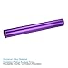PATIKIL Aluminum Relay Batons, 4 Pcs Field Track Relay Events Baton for Race Gym Track and Field Equipment Class Games Outdoor Sports Running Practice, Purple