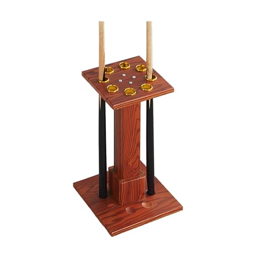 Support de queue de billard 8 trous pour club et salle de jeux - 2