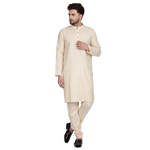 Image of Jagdish GARMENTS Cotton Kurta Pyjama Set for Men Latest