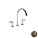 Newport Brass 3-2486 Priya Roman Tub Filler Faucet with Metal Lever Handles, Antique Brass
