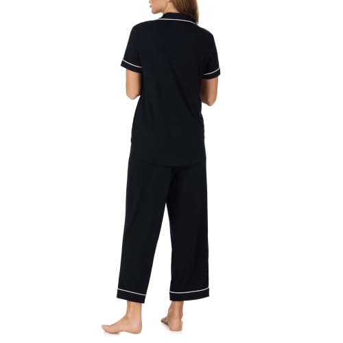 Image of kate spade new york Short Sleeve Cropped Pant PJ Set