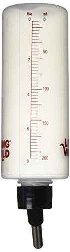 Living World Hamster Bottle, 8-Ounce, With Hanger #TOP1