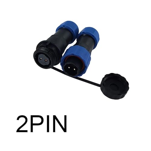 Conector SP16 de aviación docking de 2 pines para cableado macho hembra 2