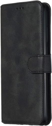 compatibile PER XIAOMI REDMI NOTE 8T CUSTODIA cover STAND flip libro MAGNETICA GEL SILICONE TPU protezione eco pelle protezione PORTAFOGLIO porta carte Nero