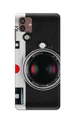 Image of Printed Hard Back Cover Case for Samsung Galaxy M13 5G Back Cover (Vintage Camera) -702