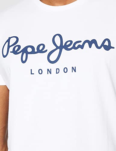 Pepe Jeans Homme Original Stretch N T shirt, Blanc, L EU - Image 4