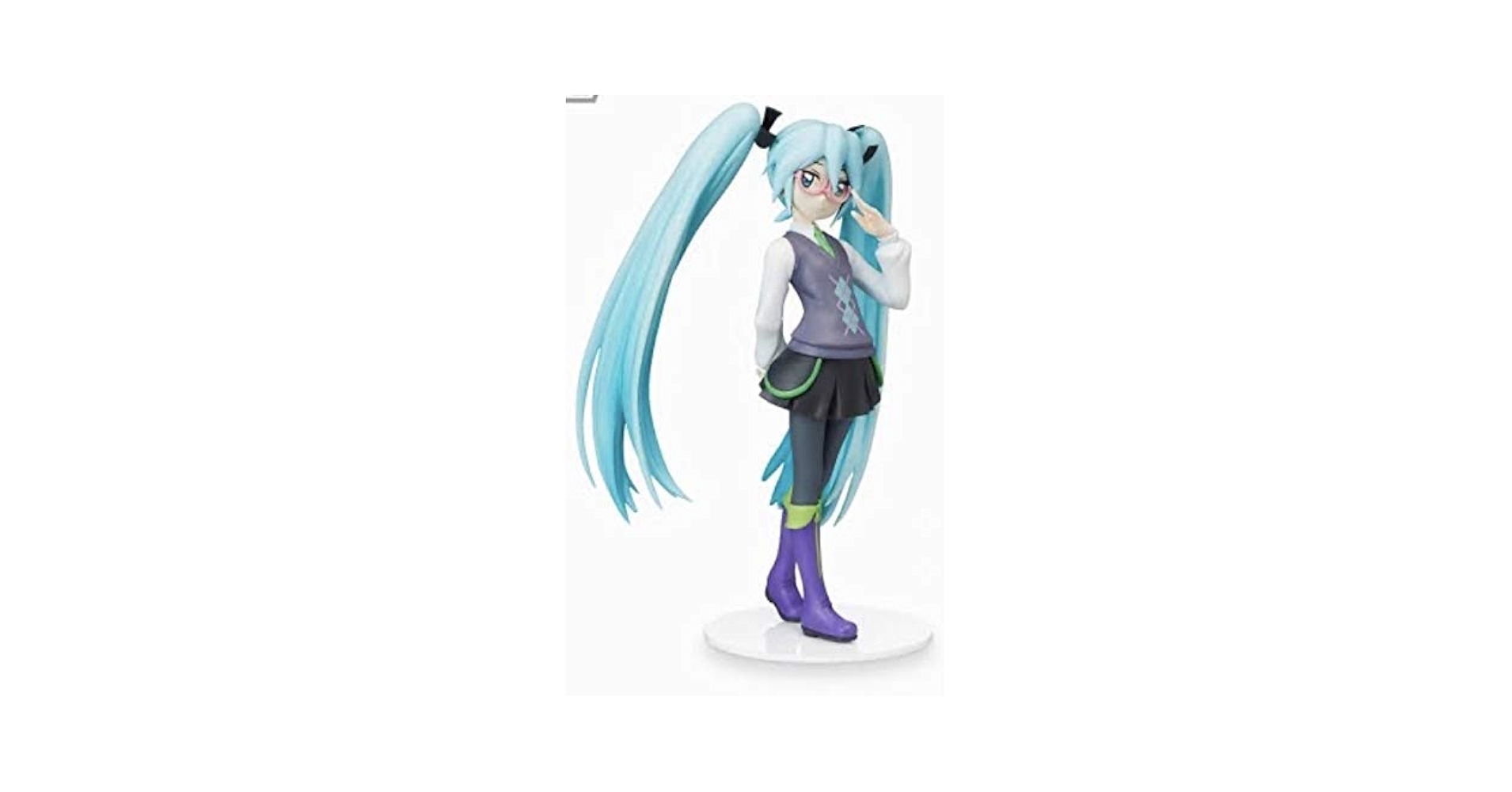 miku CyberZ Hatsune Miku -Crystal Dress Ver.- 1/7 Scale Figure