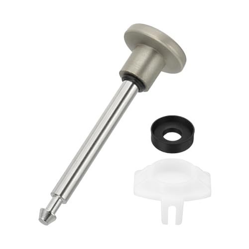 sourcing map 1 kit de réparation de robinet de baignoire, pièces de rechange de rechange pour robinet de baignoire, comprend 1 tige de valve, 1 joint de tasse et 1...