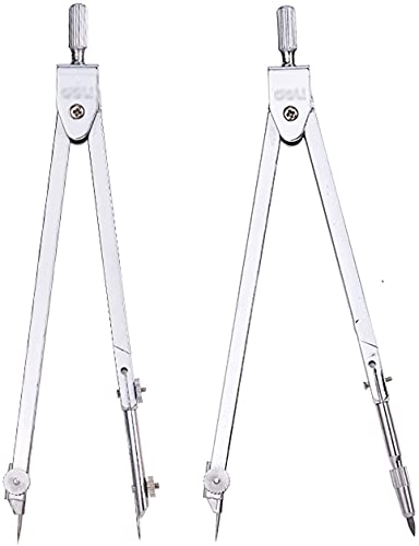 Math Geometry Kit Set Metal Compass Set Professionele tekening ontwerpkompas, 5 stks Math Compass, briefpapier… - Image 5