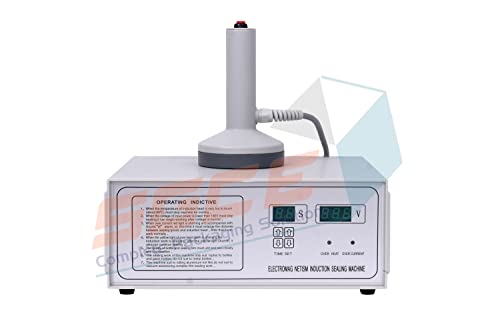 Image of Manual Induction Sealer | Heavy Duty DGYF-S500A Portable Induction Sealer | Electro-Magnetic Induction Sealing Package Machine | Seal 50pcs /min | Bottle Diameter: ɸ50-ɸ50