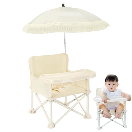 Silla de alimentación para niños, asiento elevador portátil para bebé, silla plegable de alimentación para bebés, silla de refuerzo de camping, silla de alimentación de playa para bebé, silla de