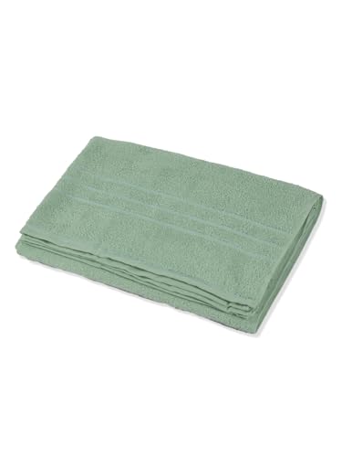 Image of Monte Carlo Essential 100% Cotton Bath Towel | 380 GSM Lightweight & Quick Dry | Soft Absorbent Compact Towel 60x120 cm | Bathroom Towel for Gym, Travel & Daily Use (Jazz) | Candied Ginger