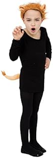 Child Orange Lion Disguise Kit - Adorable Design, Perfect for Parties, Halloween, World Book Day, Cosplay, & Dress-up