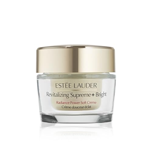 Estée Lauder Revitalising Supreme+ Bright Radiance Power Soft Cream | Face moisturiser with Vitamin C | Targets Dark Spots & Dullness