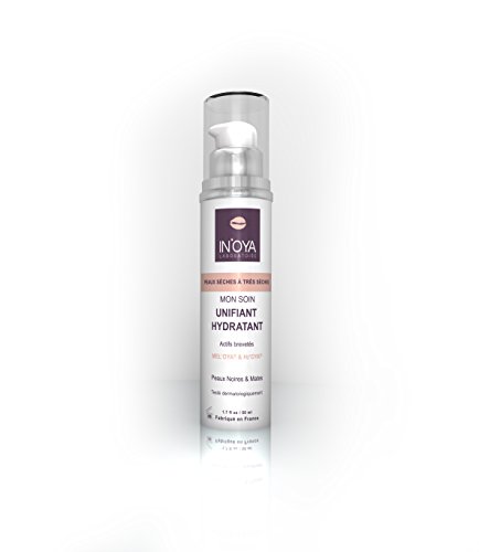 Mon Soin Unifiant Hydratant MEL’OYA - Peaux noires et mates – Crème hydratante visage – Soin de jour hydratant pour peau sèche – Soin de jour nourrissant et unifiant – 50 ML