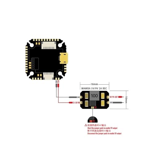 Compatible with Air Unit 2A BEC 5V and 9V miniatura 2
