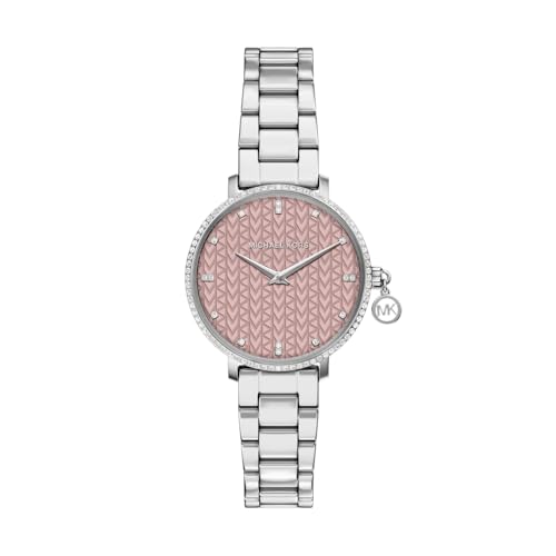 Michael Kors Pyper Donna Orologio 32MM in acciaio inossidabile color argento, MK7617