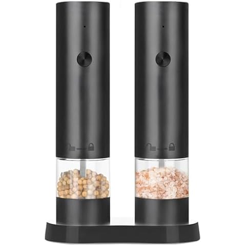electric salt and pepper grinder (BLACK & BLACK) Cover