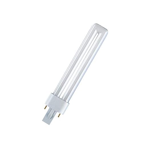 Osram Dulux S Compact Fluorescent Lamp 840 G23 9W Cool White
