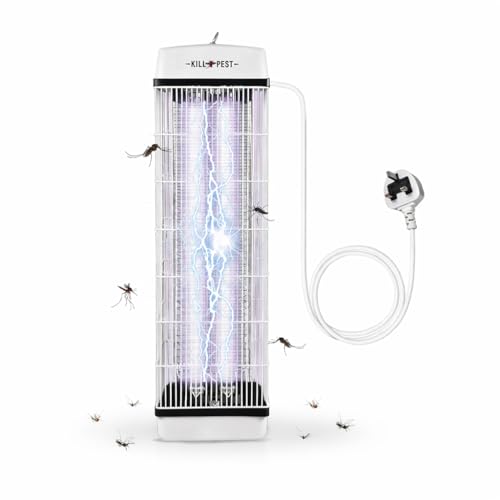 Mosquito Killer Lamp Electric Bug Zapper 20Wx2 UV Light 60 Coverage Indoor Outdoor Insect Killer Hanging Fly Trap for Home Patio Garden & Camping