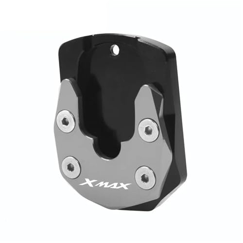 足サポートブラケット バイク用サイドスタンドパッド に適合するヤマハ XMAX300 XMAX125 XMAX250 XMAX X-MAX 300 125 250 17-23 キックスタンドフット サイドスタンドエクステンション(チタン)