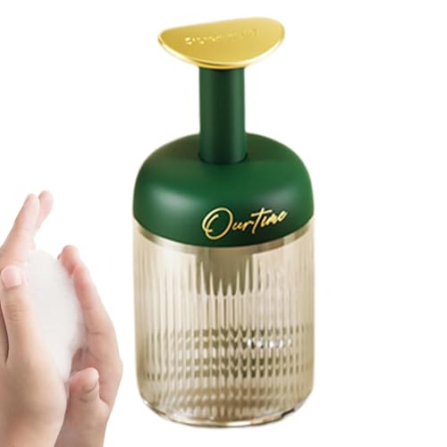 Dispensador de espuma de jabón elegante para organizar tu baño de forma transparente 2