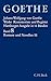 Produktbild Werke, 14 Bde. (Hamburger Ausg.), Bd.8, Romane und Novellen: Wilhelm Meisters Wanderjahre oder die Entsagenden. Ausgewählte Kapitel aus: Wilhelm Meisters theatralische Sendung