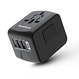 À UTILISER DANS PLUS DE 150 PAYS: Vous feriez mieux de vous demander dans quels pays vous ne pouvez pas utiliser cette fiche mondiale. Dans certains cas, un pays utilise plusieurs systèmes de prise. Cela vous donne la chance que cette fiche mondiale ne puisse être utilisée que dans certaines zones.