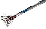 Netzwerk- und Koaxialkabel RS PRO Telefonkabel Schwer entflammbar 1/0,81 mm 4-adrig PVC 100m Mit Stahlband gepanzert, Packung a 100 Meter