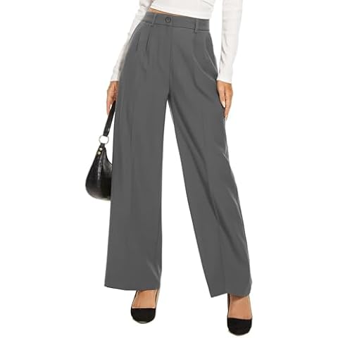 SMENG Ladies Wide Leg Suit Trousers Cover