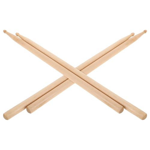 Set de 4 baquetas 5B de madera de arce para batería miniatura 1
