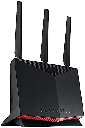 Gaming Router RT-AX86U AX5700 5700 Mbps, Dual Band WiFi 6, 802.11ax, Up to 2500 Sq Ft & 35+ Devices (Size : Swiss Plug, Color : New)