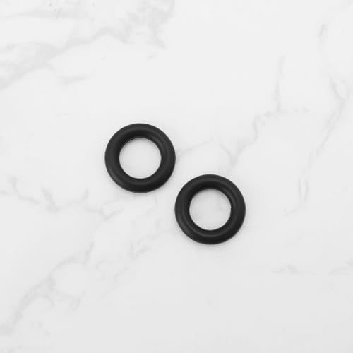 Image of 5pcs Engine Oil Filter Cover Gasket O Ring Seal Replacement Part 11427549573 11421744001 Compatible with BMW Black 12x7mm