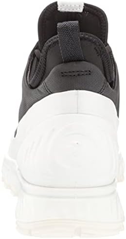ECCO Women's Exostrike Low Sneaker, White/Black Textured, 8-8.5 | Image 2