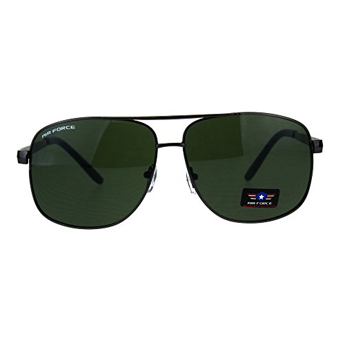 Air Force Sunglasses Mens Square Aviators Retro Fashion UV 4002