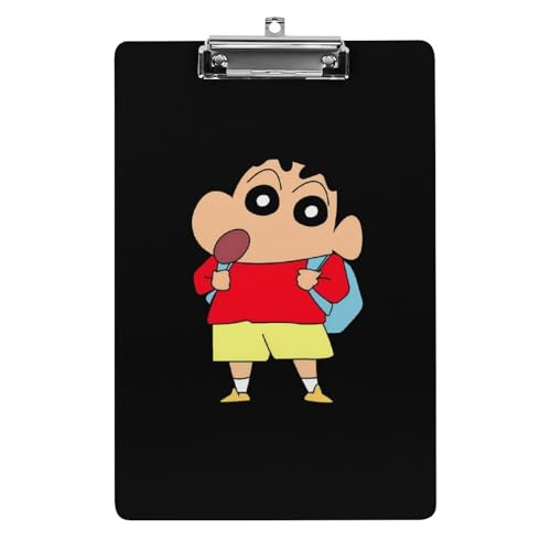 クレヨンしんちゃん バインダー A4 クリップボード クリップファイル 事務用品 入職プレゼント ファイル 多機能 ファイルボード 伝票ホルダー 書類整理 会議パッド オフィス用品