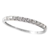 宝石の森 ダイヤモンド リング ハーフエタニティ 0.15ct プラチナ Pt950 エタニティリング 0.15カラット シンプル 指輪 (21)