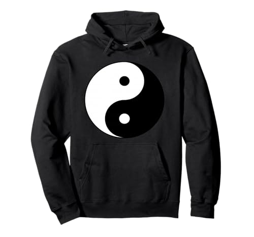 Yin Yang Symbol Balance Harmony Duality Zen Spiritual Pullover Hoodie