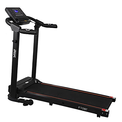 Image of Fitkit by cult FT097 1HP (1.5HP Peak) Motorized Treadmill (Black)