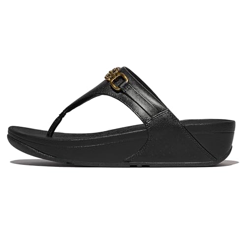 Sandale femme Fitflop Lulu en cuir pour soulager les pieds sensibles