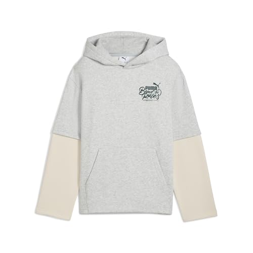 PUMA MID90s Layered Hoodie FL B sweat chaud qui ne bouge pas au lavage
