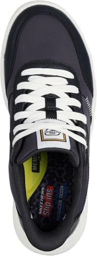 Skechers - Mens Relaxed Fit: Cyrus - Raiden Slip On Shoes, Color Black, Size: 9.5 M US2