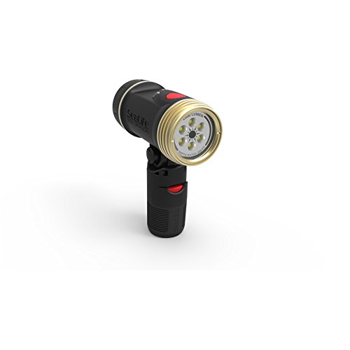 SeaLife SL986 Sea Dragon 2000 Underwater Photo/Video Dive Light with Flex-Connect Handle