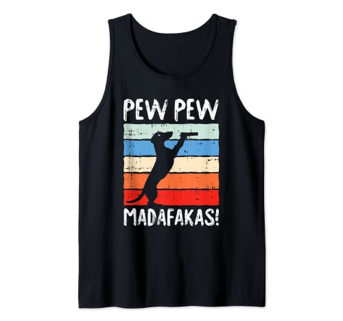 Pew Madafakas Dog Funny Doxie Puppy Pet Lover Canotta