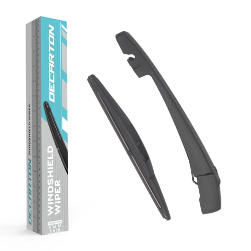 Image of DECARTON Rear Windshield Wiper Set - Replacement for 2016-2022 Honda HR-V Rear Wiper Arm and Windshield Blade Assembly