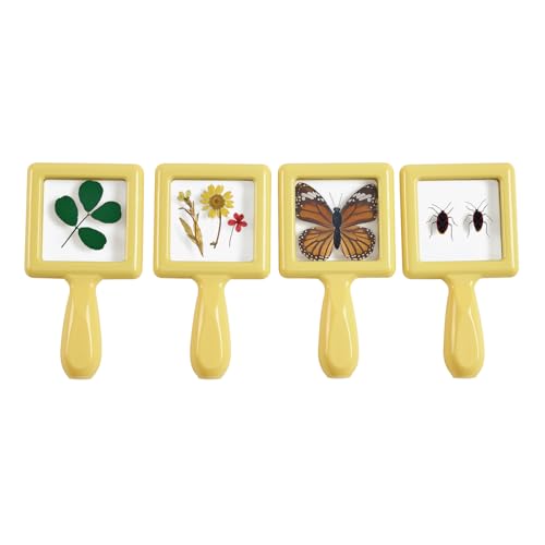 Environments Toddler, Preschool Early STEM, Specimen Viewers for Kids, Science Education Set of 4